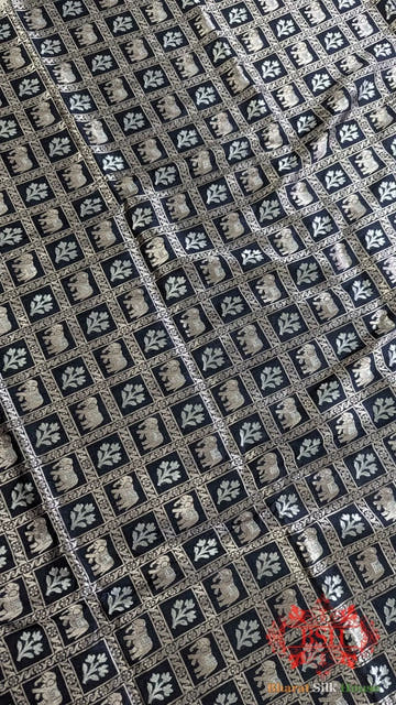 Banarasi Handwoven Pure Katan Silk Sona Rupa Dupatta - Bharat Silk House Pure Silk Dupatta