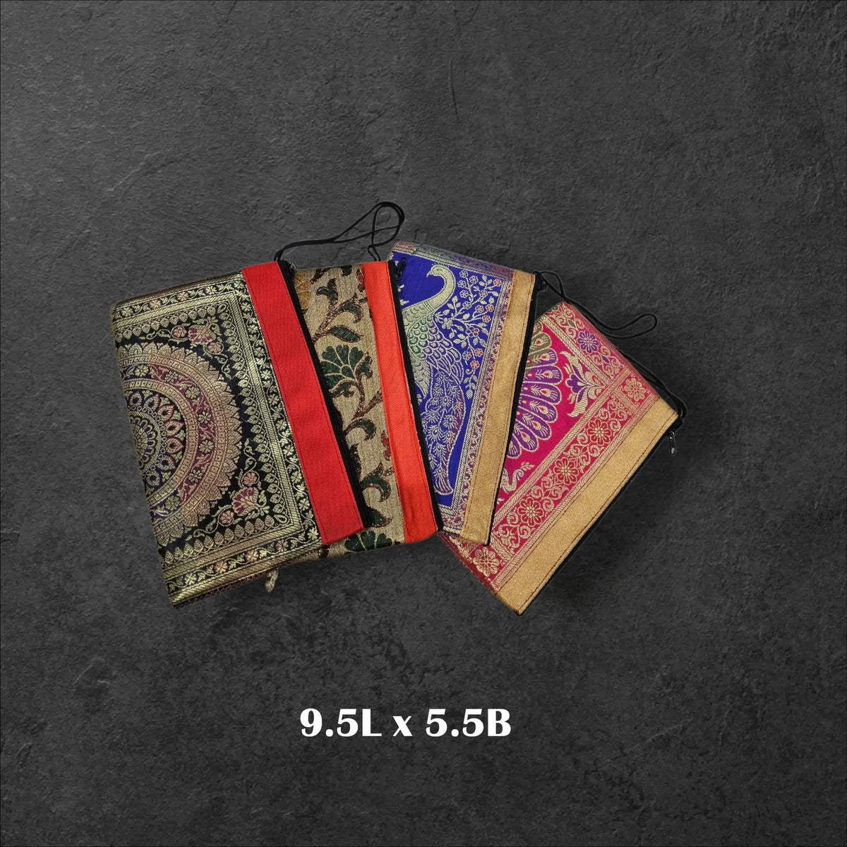 Banarasi Clutch Pouch - Bharat Silk House