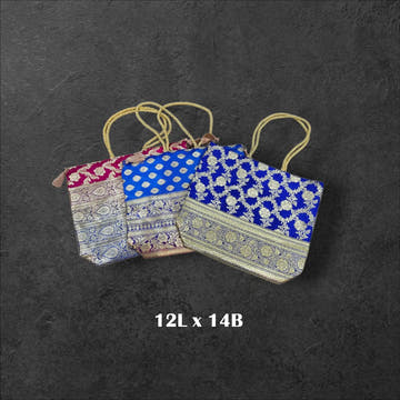Banarasi Medium Handbag - Bharat Silk House