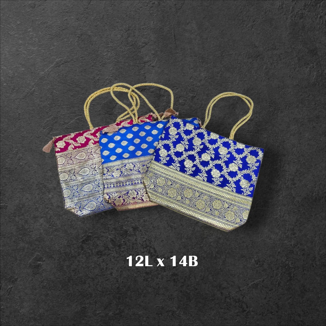 Banarasi Medium Handbag - Bharat Silk House