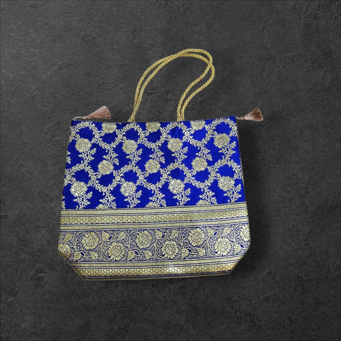 Banarasi Medium Handbag - Bharat Silk House
