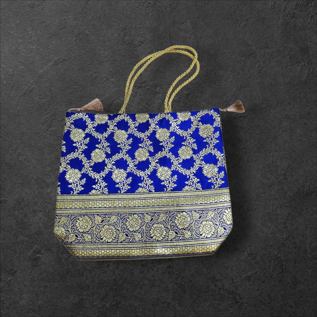 Banarasi Medium Handbag - Bharat Silk House