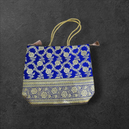 Banarasi Medium Handbag - Bharat Silk House
