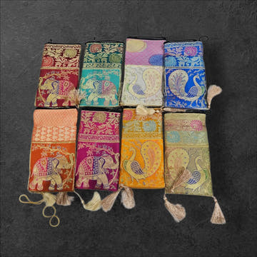 Banarasi Mobile SlingBag - Bharat Silk House
