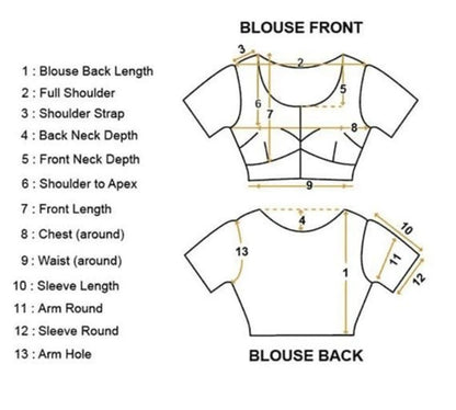 BLOUSE STITCHING ( PADDED ) - Bharat Silk House