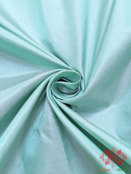 Celeste Blue Pure Katan Silk Banarasi Handloom Saree - Bharat Silk House Pure Kataan Silk