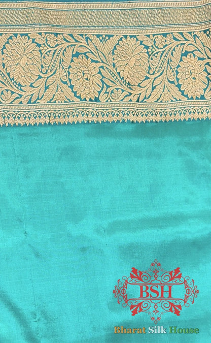 Espresso Brown Pure Tussar Moonga Silk Handloom Sare With Zari Border - Bharat Silk House Tussar