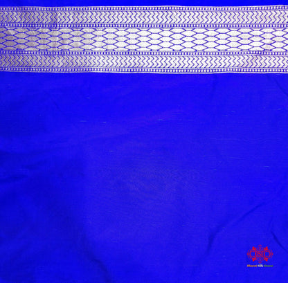 Handloom Banarasi Pure Katan Silk Floral Booti In Shades Of Pink - Bharat Silk House Pure Kataan Silk