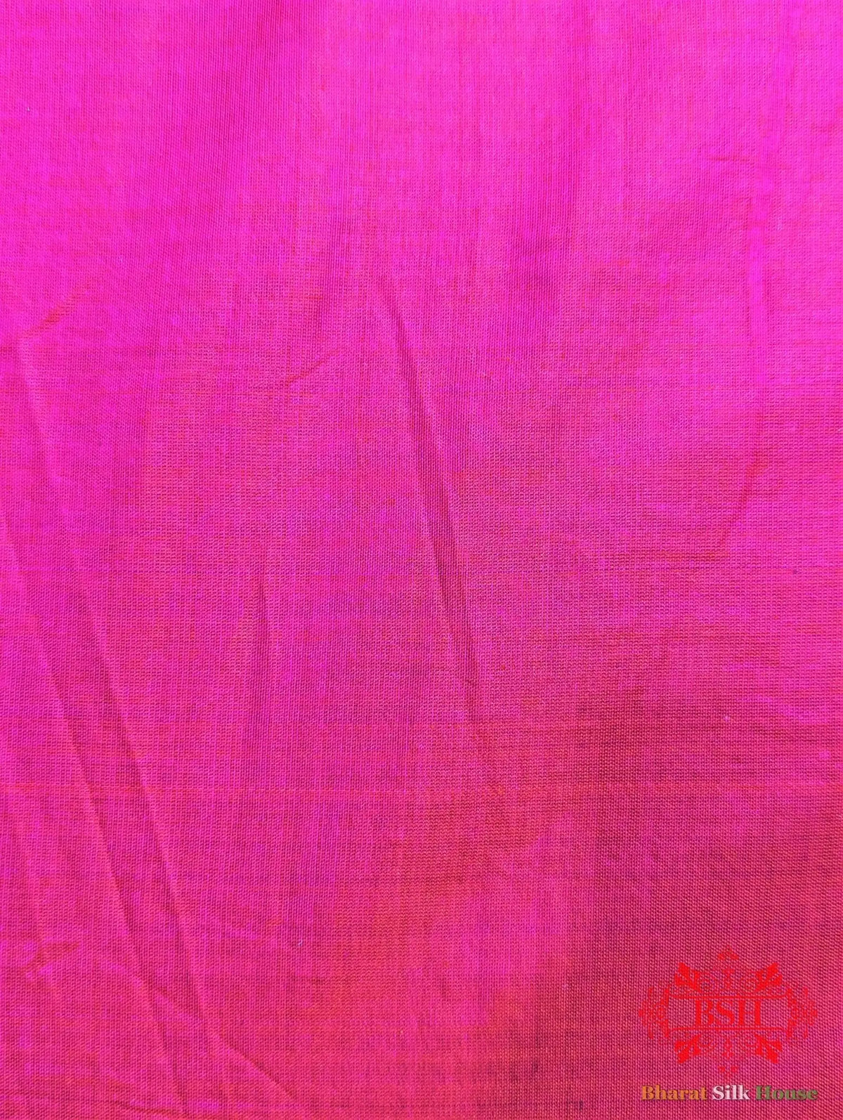 Handloom Banarasi Pure Katan Silk Floral Jaal Saree In Shades Of Pink/Orange Color - Bharat Silk House Pure Kataan Silk