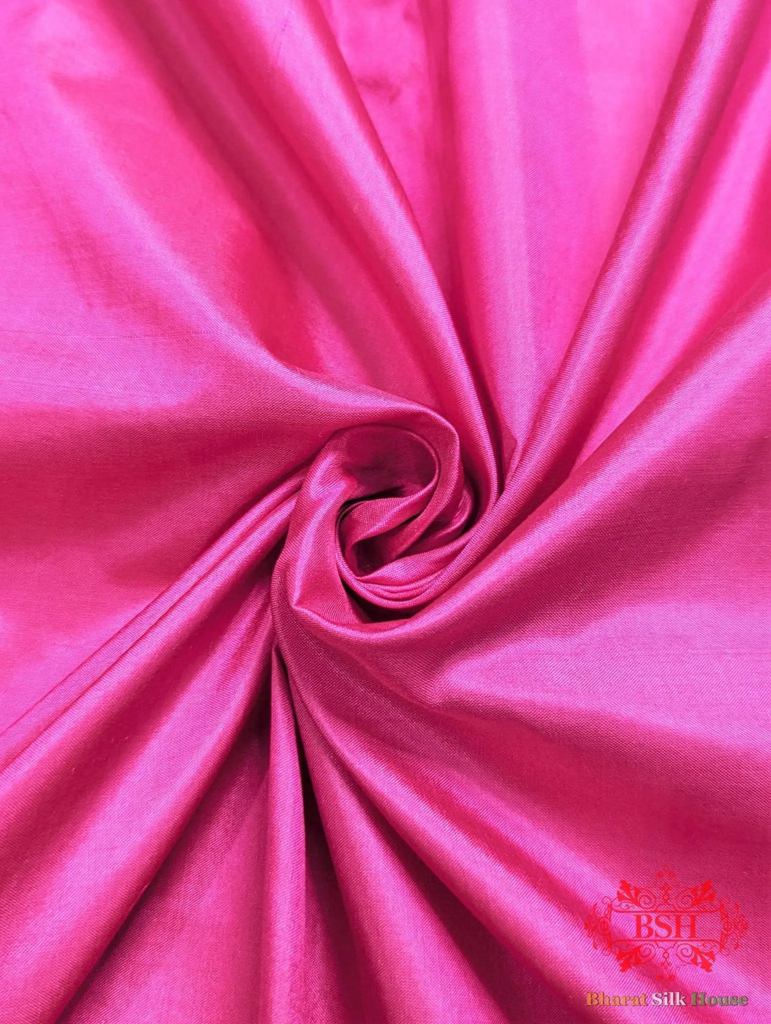 Magenta Pure Katan Silk Banarasi Handloom Saree - Bharat Silk House Pure Kataan Silk