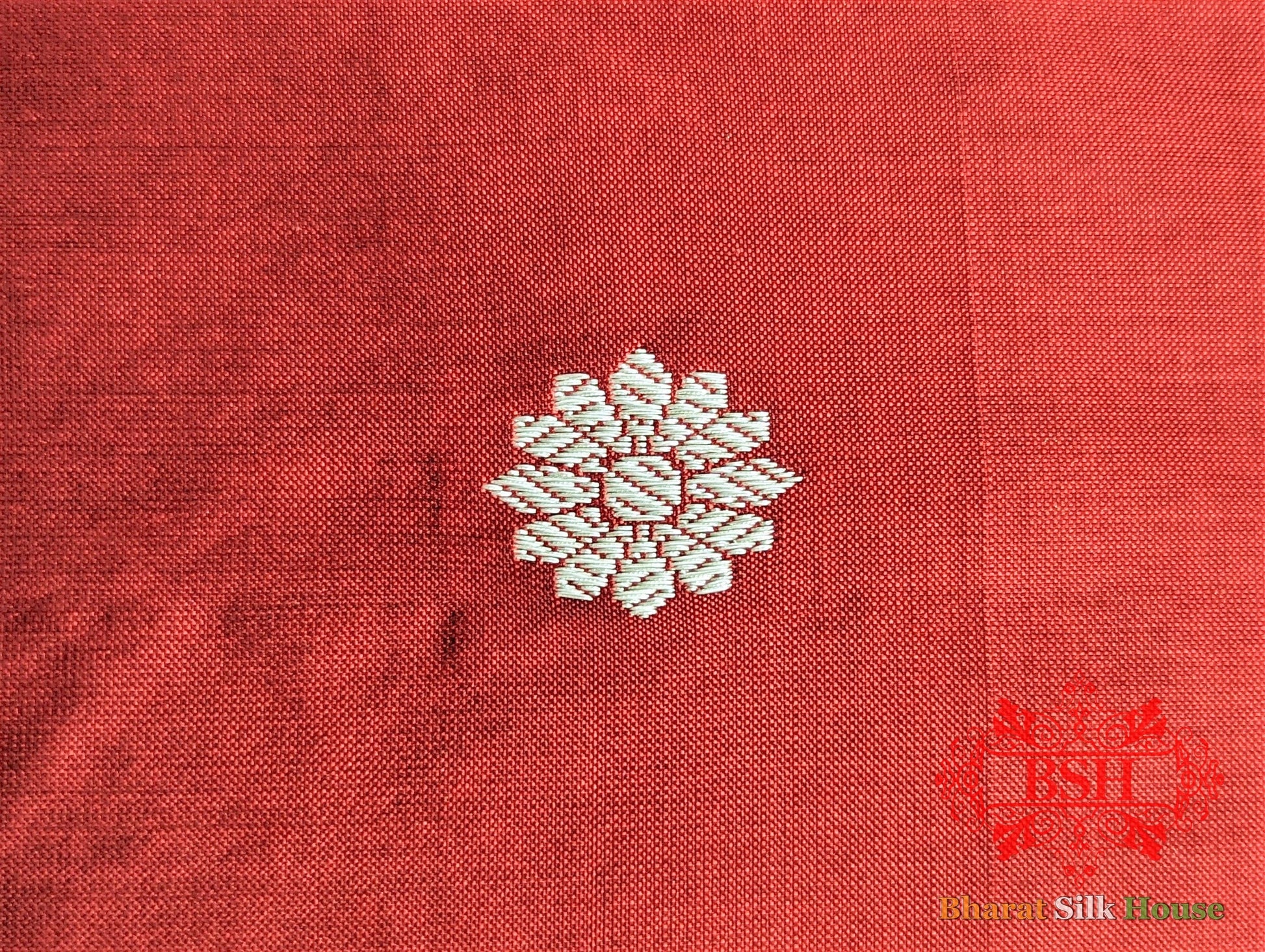 Majorelle Blue Katan Silk Banarasi Handloom Saree - Bharat Silk House