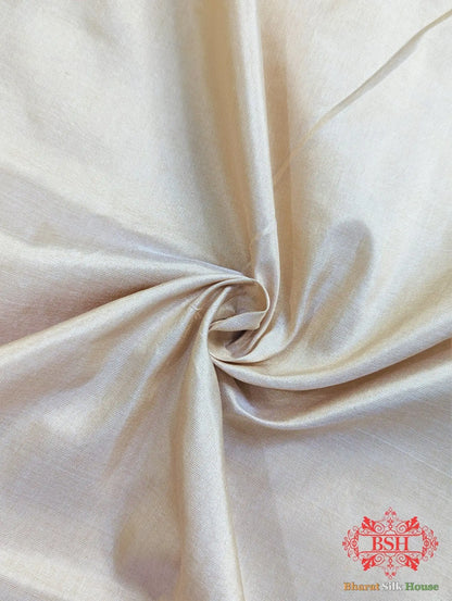 Peach Pure Katan Silk Banarasi Handloom Saree - Bharat Silk House Pure Kataan Silk