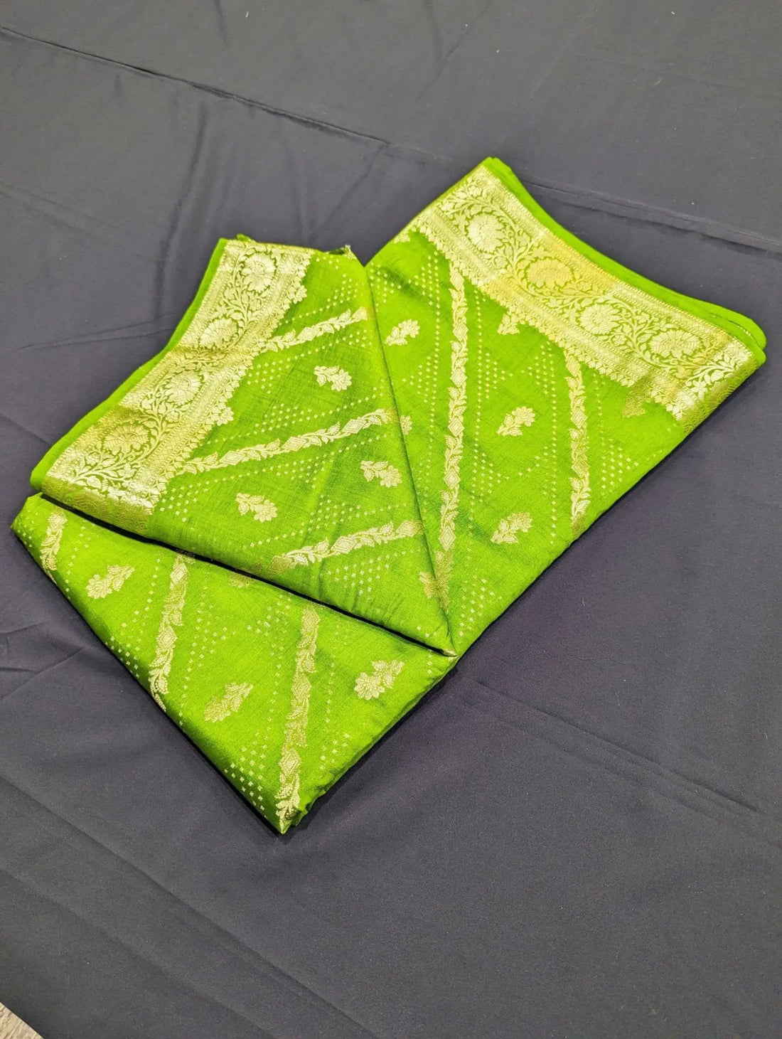 Persian Luxury Pure Silk Tussar Dupion Saree - Bharat Silk House Banarasi Silk