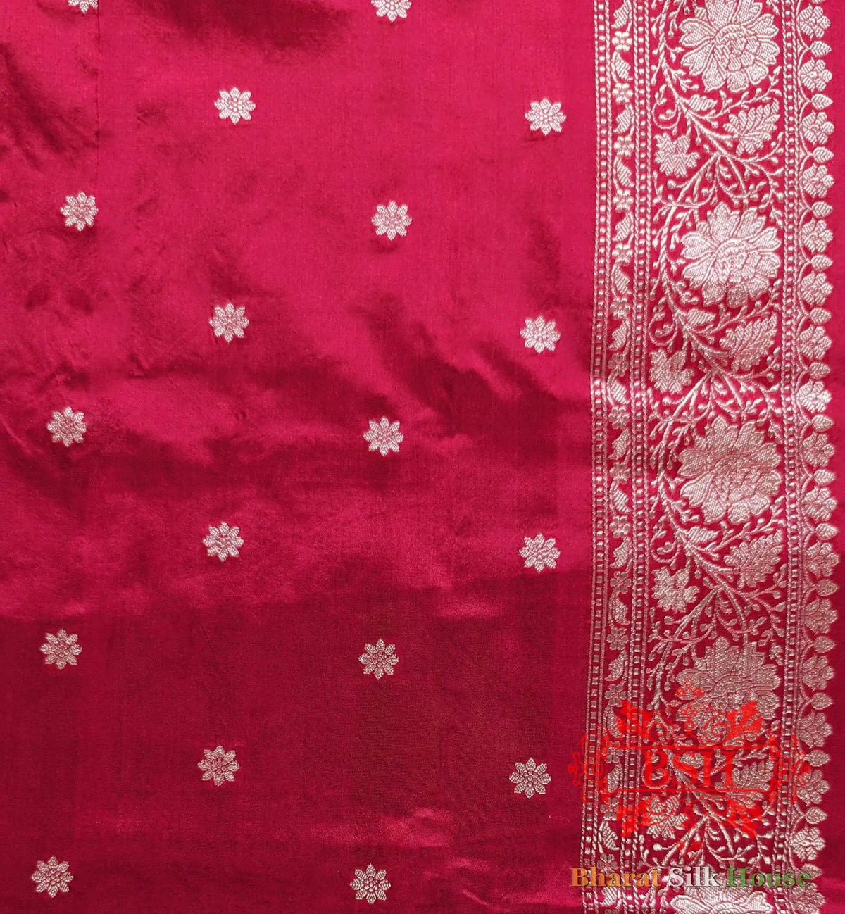 Pure Banarasi Handloom Katan Silk Antique Zari Saree In Shades Of Yellow - Bharat Silk House Pure Kataan Silk