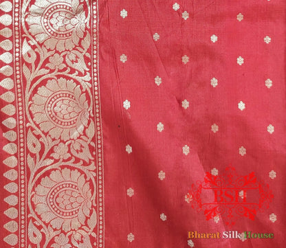 Pure Banarasi Handloom Katan Silk Antique Zari Saree In Shades Of Yellow - Bharat Silk House Pure Kataan Silk