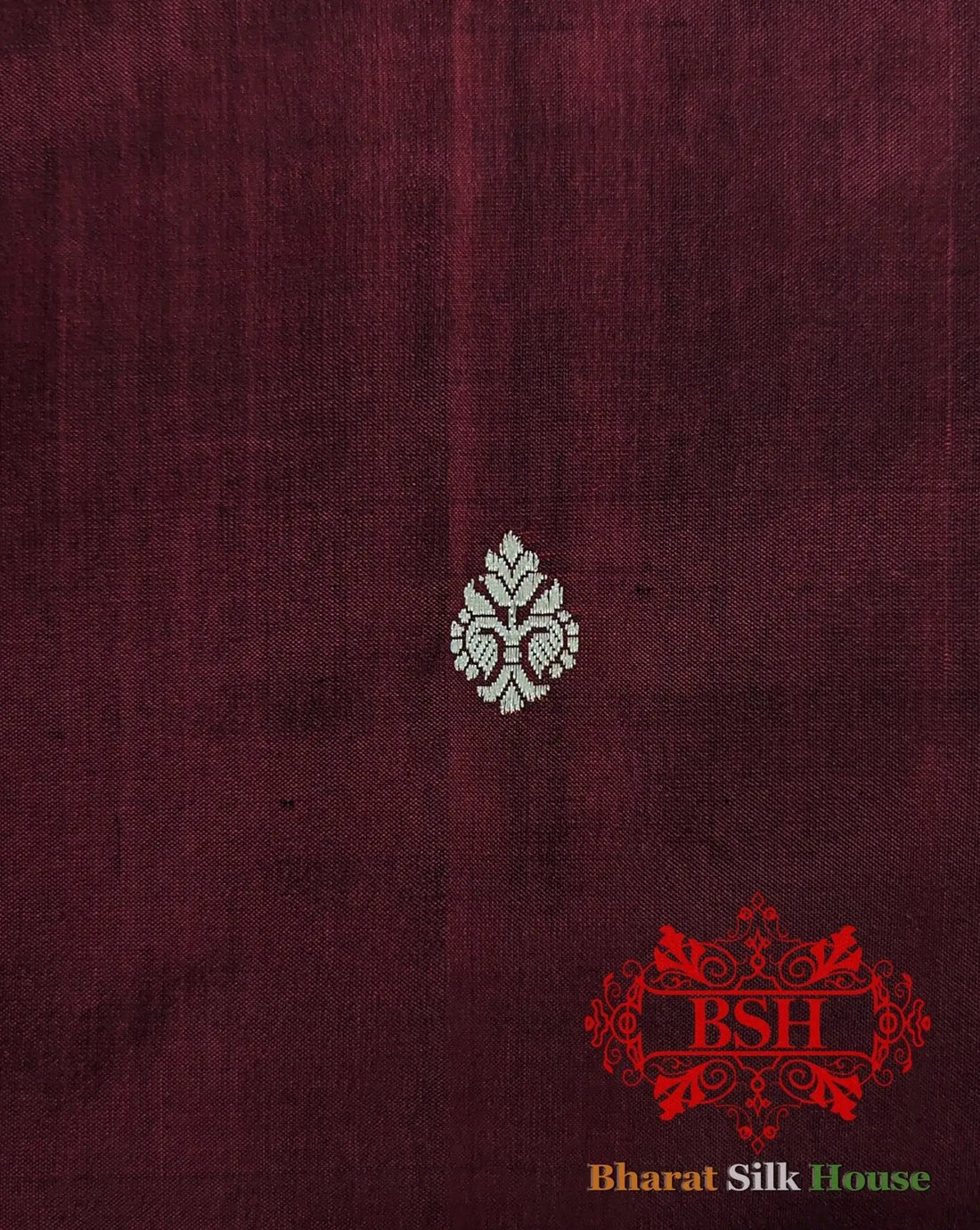 Pure Banarasi Handloom Katan Silk Meenakari Antique Zari Saree In Shades Of Magenta - Bharat Silk House Pure Kataan Silk