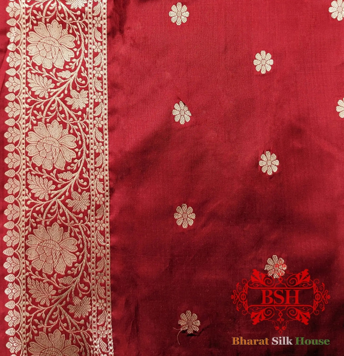 Pure Banarasi Handloom Katan Silk Meenakari Antique Zari Saree In Shades Of Tortilla Brown - Bharat Silk House Pure Kataan Silk