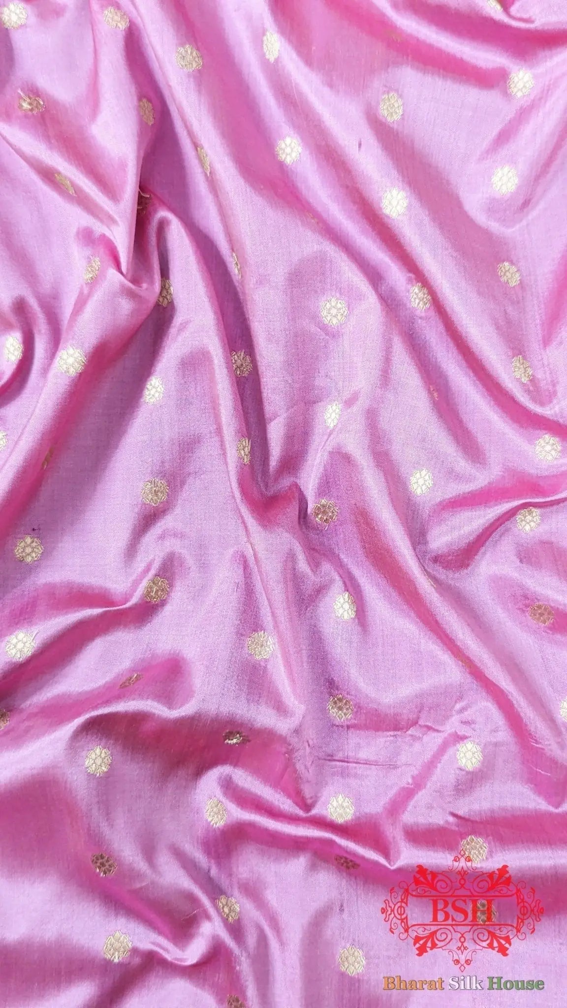 Pure Banarasi Pure Banarasi Handloom Katan Silk Antique Zari Saree In Shades of Peach - Bharat Silk House Pure Kataan Silk