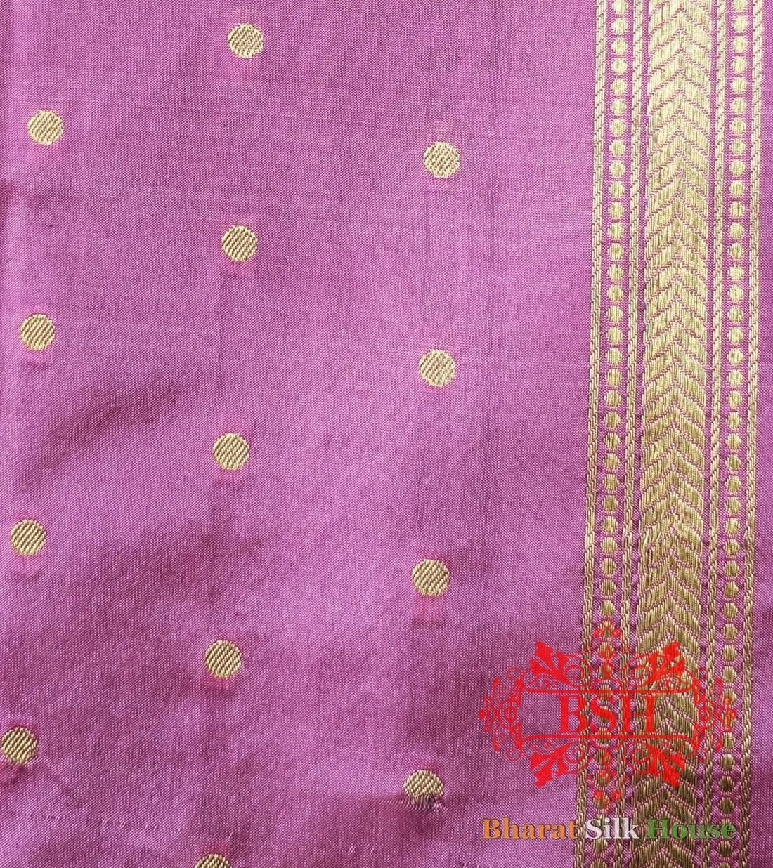 Pure Banarasi Pure Banarasi Handloom Katan Silk Antique Zari Saree In Shades of Peach - Bharat Silk House Pure Kataan Silk
