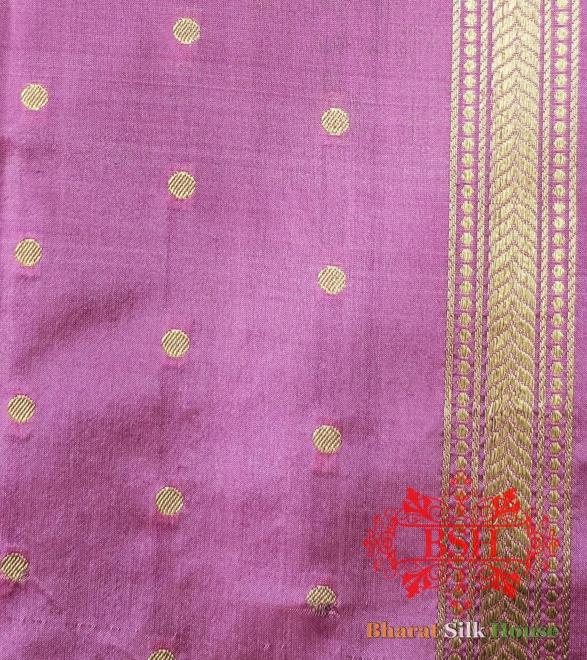 Pure Banarasi Pure Banarasi Handloom Katan Silk Antique Zari Saree In Shades of Peach - Bharat Silk House Pure Kataan Silk