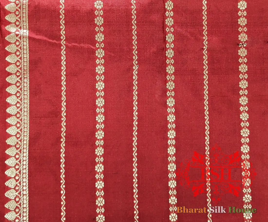 Pure Banrasi Handloom Katan Silk Meenakari Antique Zari Saree In Shades Of Violet - Bharat Silk House Pure Kataan Silk