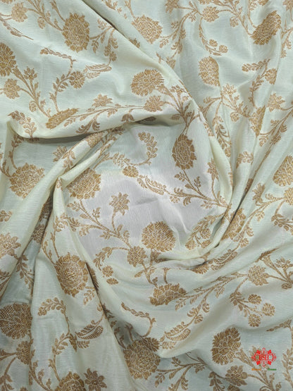 Pure Chiffon White With Red Border Saree - Bharat Silk House