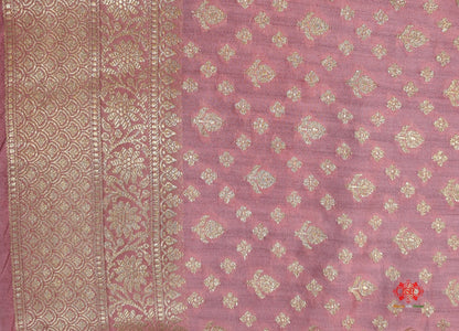 Pure Rangkaat Multi Color Zigzag Chiniya Silk Saree - Bharat Silk House