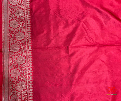 Pure Banarasi  Handloom Katan Silk Antique Zari Saree In Shades Of Pista - Pure Kataan Silk -