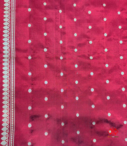 Pure Banarasi  Handloom Katan Silk Antique Meena Zari Saree In Shades Of Black - Pure Kataan Silk -