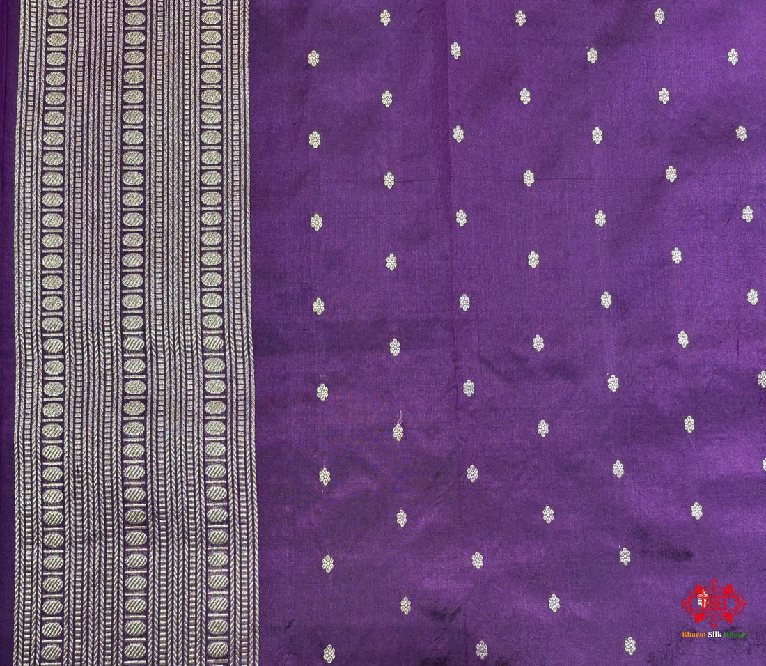 Pure Banarasi  Handloom Katan Silk Antique Zari Saree In Shades Of Multi Color - Pure Kataan Silk -