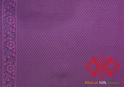 Shades Of Black Dohri Resham Tanchoi Silk Saree - Bharat Silk House Tanchoi katan