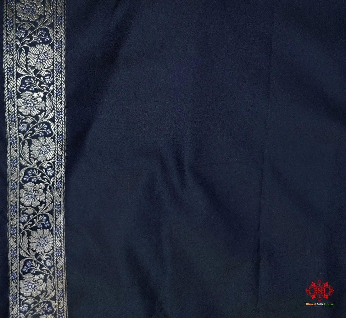 Shades Of Blue Single Zari Tanchoi Silk Saree - Bharat Silk House Tanchoi katan