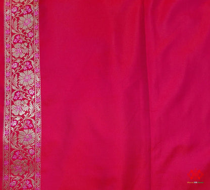 Shades Of Pink Single Zari Tanchoi Silk Saree - Bharat Silk House Tanchoi katan