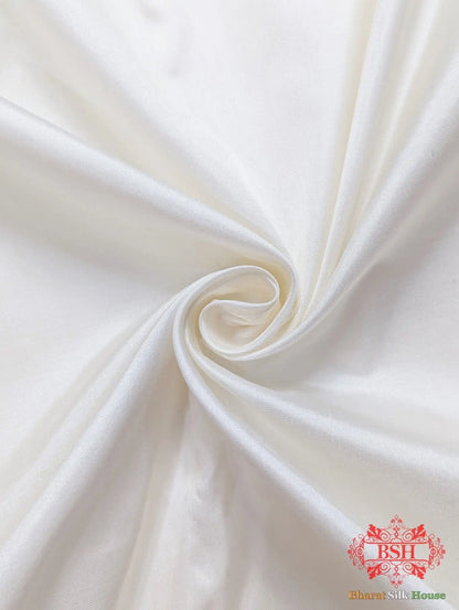 White Pure Katan Silk Banarasi Saree - Bharat Silk House Pure Kataan Silk